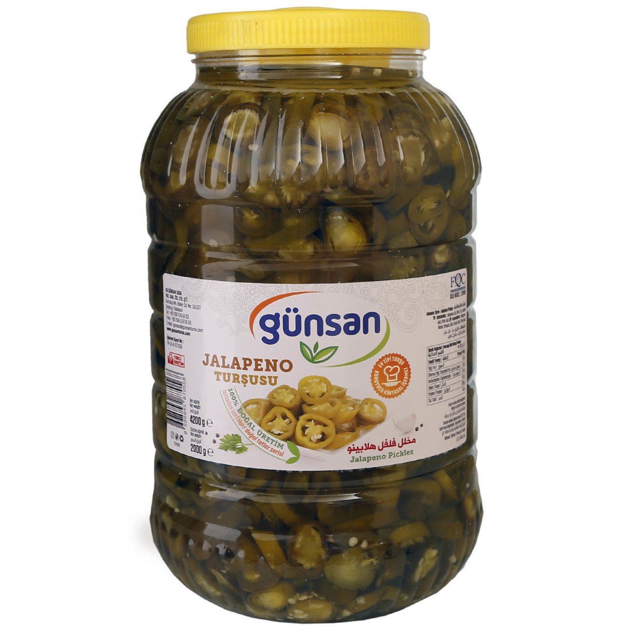 4.2 kg Jalapeno Turşu